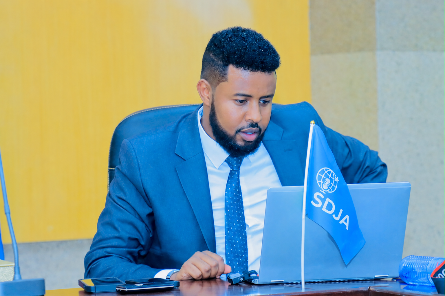 Mohamed Yusuf Bakayle reporting